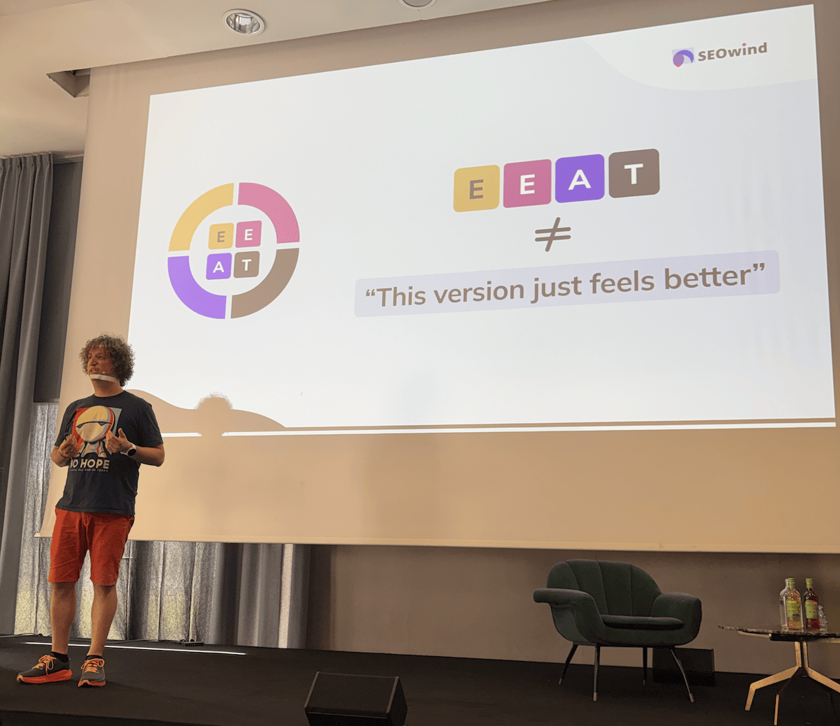 "EEAT - Not a Signal. A system. Learn to audit, measure and improve it in 2026" by Tom Winter, at Campixx 2026, Berlin